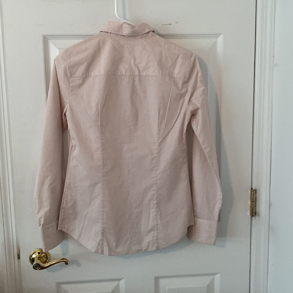 J. Crew Patterned Button Down Size Xs - image 2